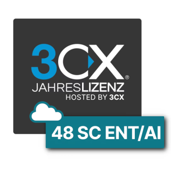 3CX 48 SC ENT/AI inkl. Hosting by 3CX