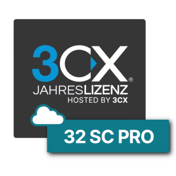 3CX 32 SC PRO inkl. Hosting by 3CX
