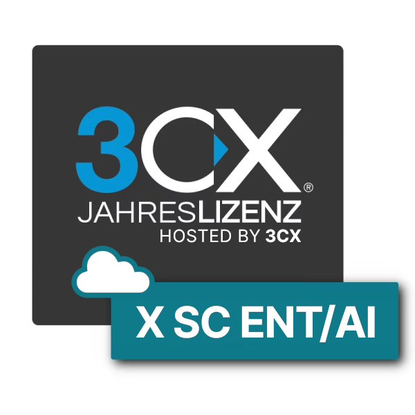 3CX X SC ENT/AI inkl. Hosting by 3CX
