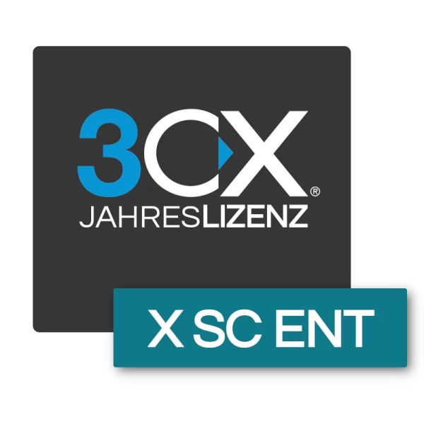3CX X SC ENT (Mietlizenz 1 Jahr Laufzeit)